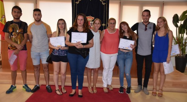 Ana Mula clausura los cursos del Programa Emple@net con 46 jóvenes desempleados
