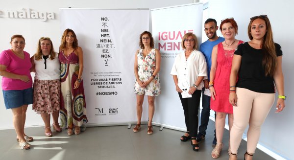 La Diputación pone en marcha la campaña 'No es No' para prevenir las agresiones sexuales en las fiestas municipales