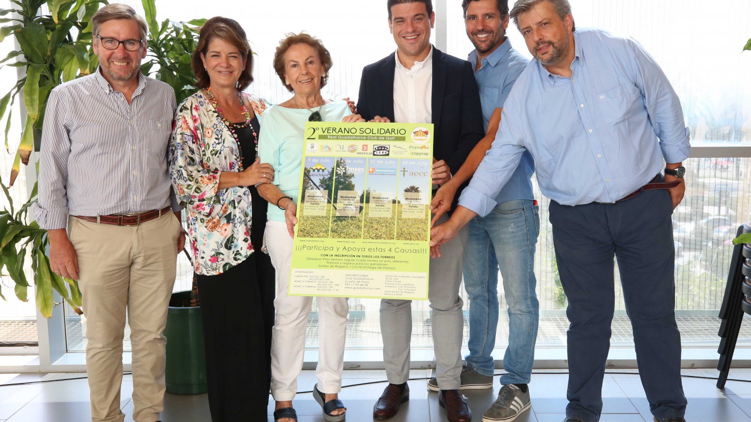Concluye este fin de semana el II Verano Solidario Guadalhorce Club de Golf con un torneo a favor de la Asociación Española contra el Cáncer