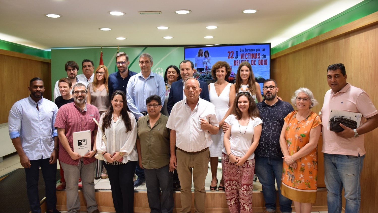 La Junta conmemora el Día Europeo por las víctimas contra los delitos de odio