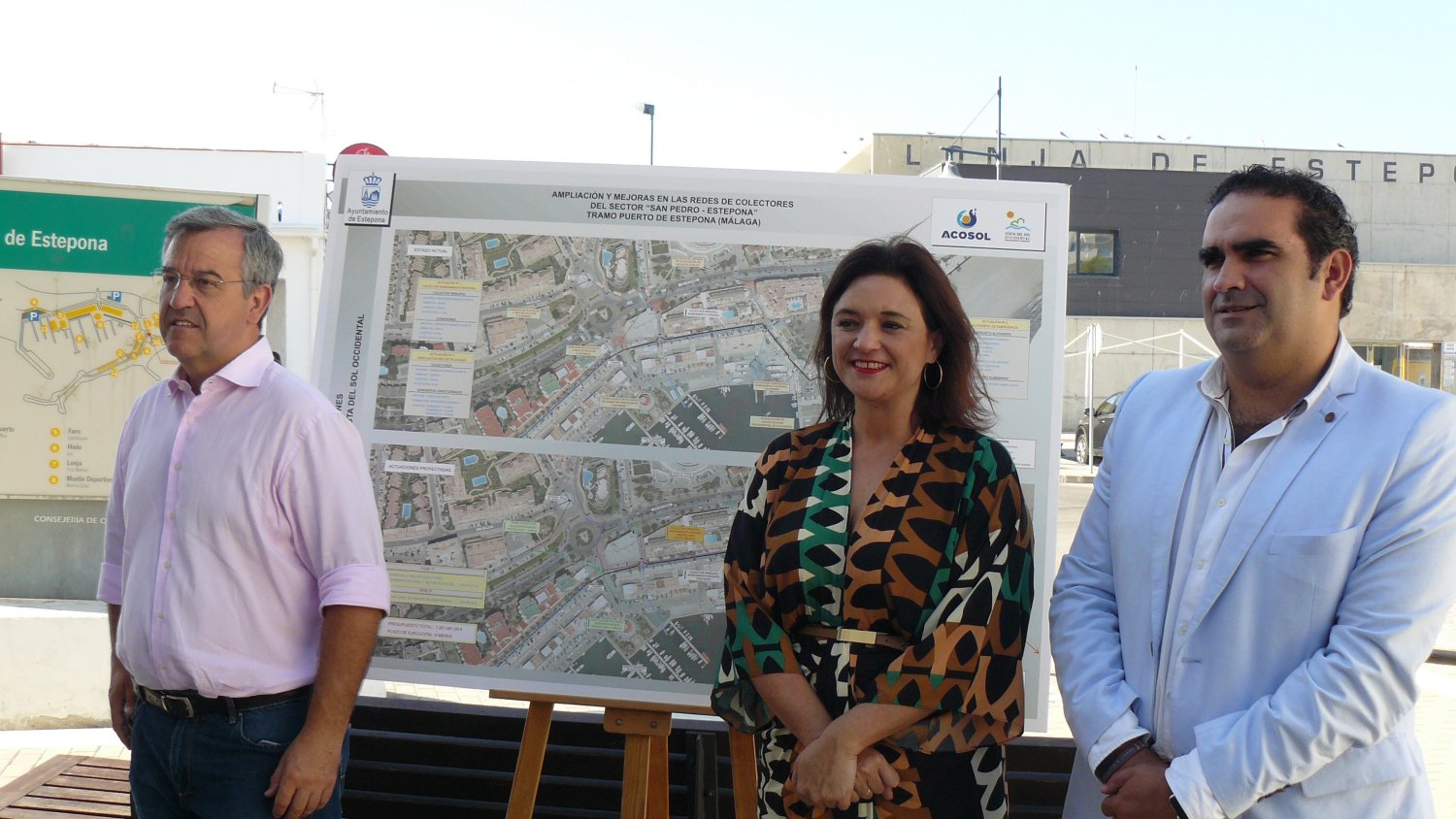 Acosol  invertirá más de 1,5 millones de euros en ampliar la red de colectores de saneamiento de Puerto de Estepona