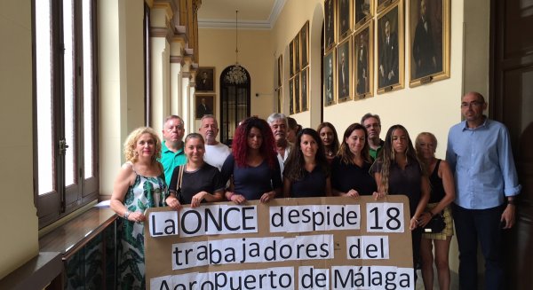 Málaga Para la Gente y CC.OO denuncian el despido de 18 trabajadores auxiliares del Aeropuerto de Málaga