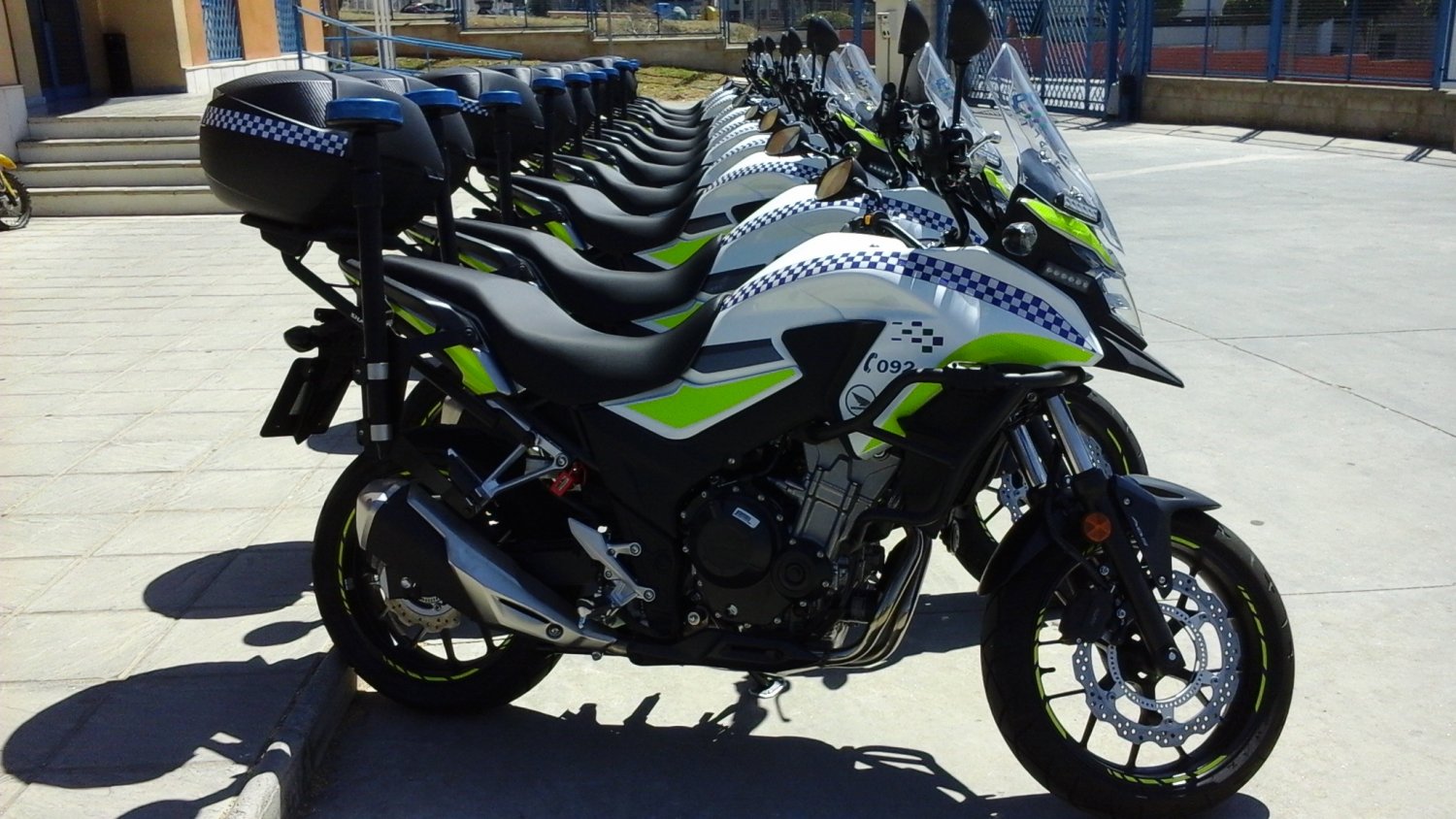 La Policía Local de Málaga renueva su flota con la adquisición de 11 nuevas motocicletas