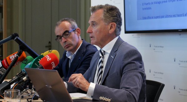 El puerto de Málaga incrementa un 7,2% el tráfico de mercancías en el primer semestre de 2018