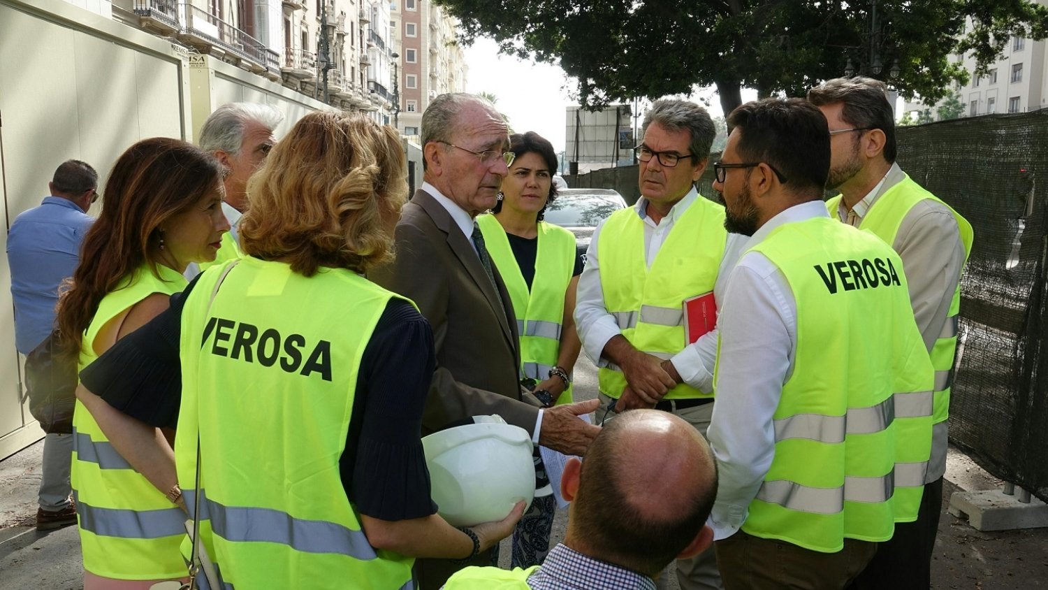 El fin de la obra de la calzada central de la Alameda se retrasan por los restos arqueológicos aparecidos
