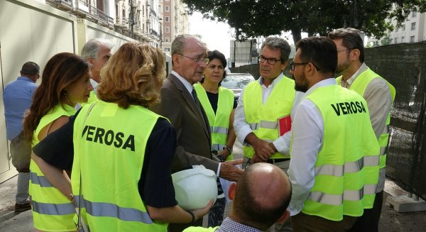 El fin de la obra de la calzada central de la Alameda se retrasan por los restos arqueológicos aparecidos