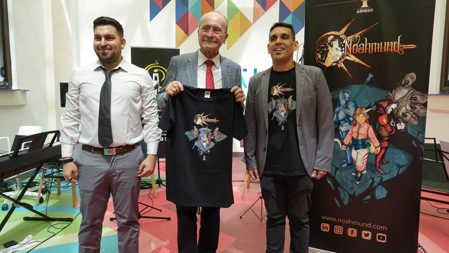 El Polo Digital acoge el lanzamiento de Noahmund, el juego de rol de 'Estudio Ábrego' instalado en el espacio municipal
