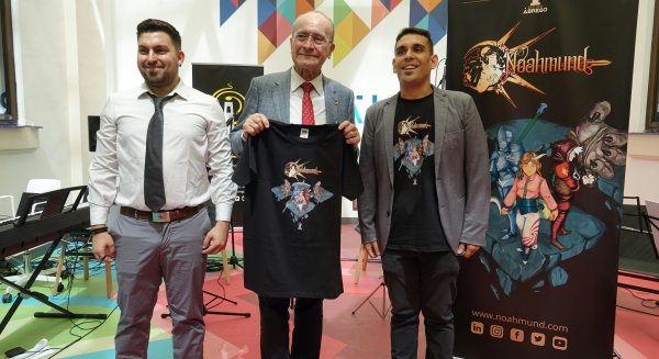 El Polo Digital acoge el lanzamiento de Noahmund, el juego de rol de 'Estudio Ábrego' instalado en el espacio municipal