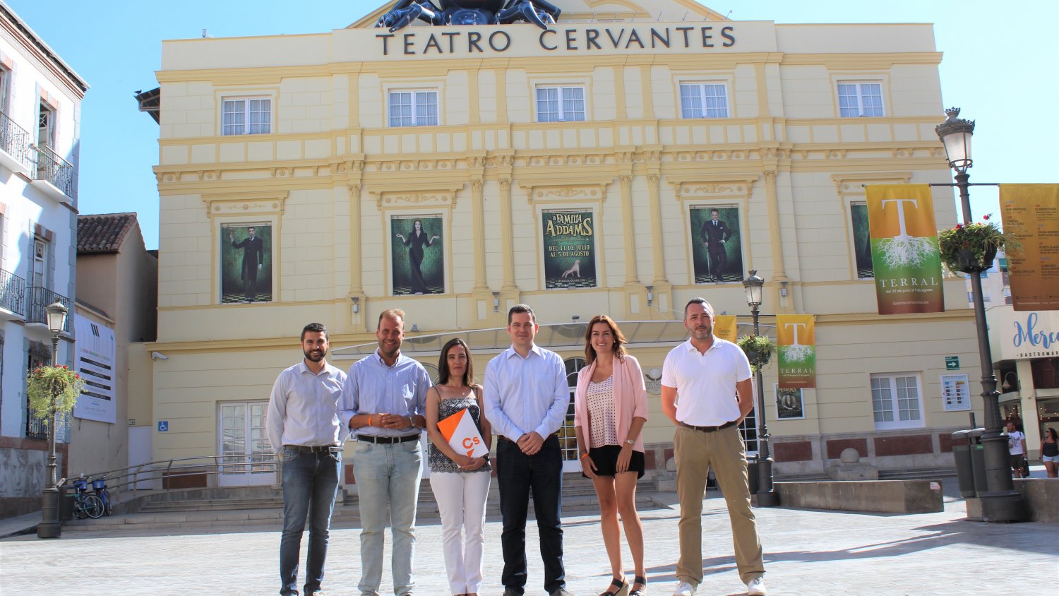 Ciudadanos propone que Málaga presente su candidatura para acoger la gala de los Premios Goya