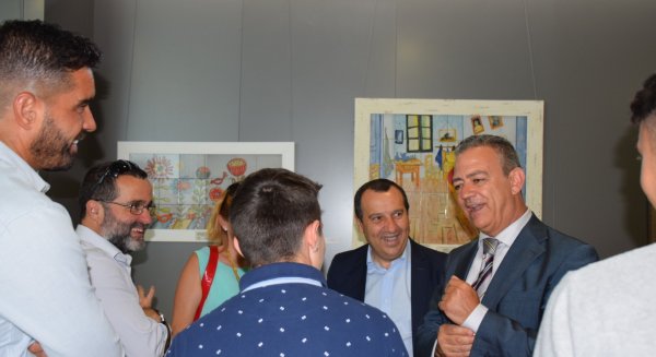 La Ciudad de la Justicia acoge la exposición andaluza de menores con medidas judiciales ‘Reinserción a través del arte’