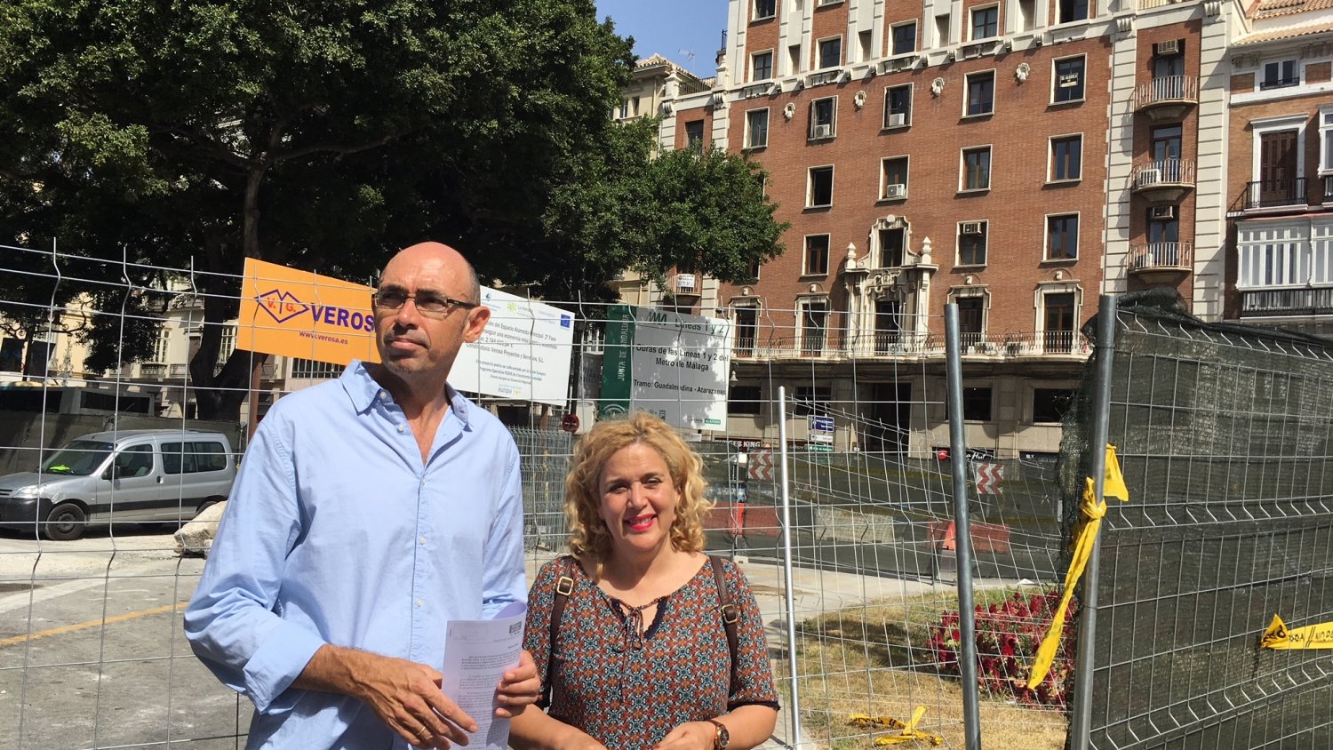 Málaga Para la Gente reclama la preservación de restos arqueológicos e identidad histórica en las obras de La Alameda