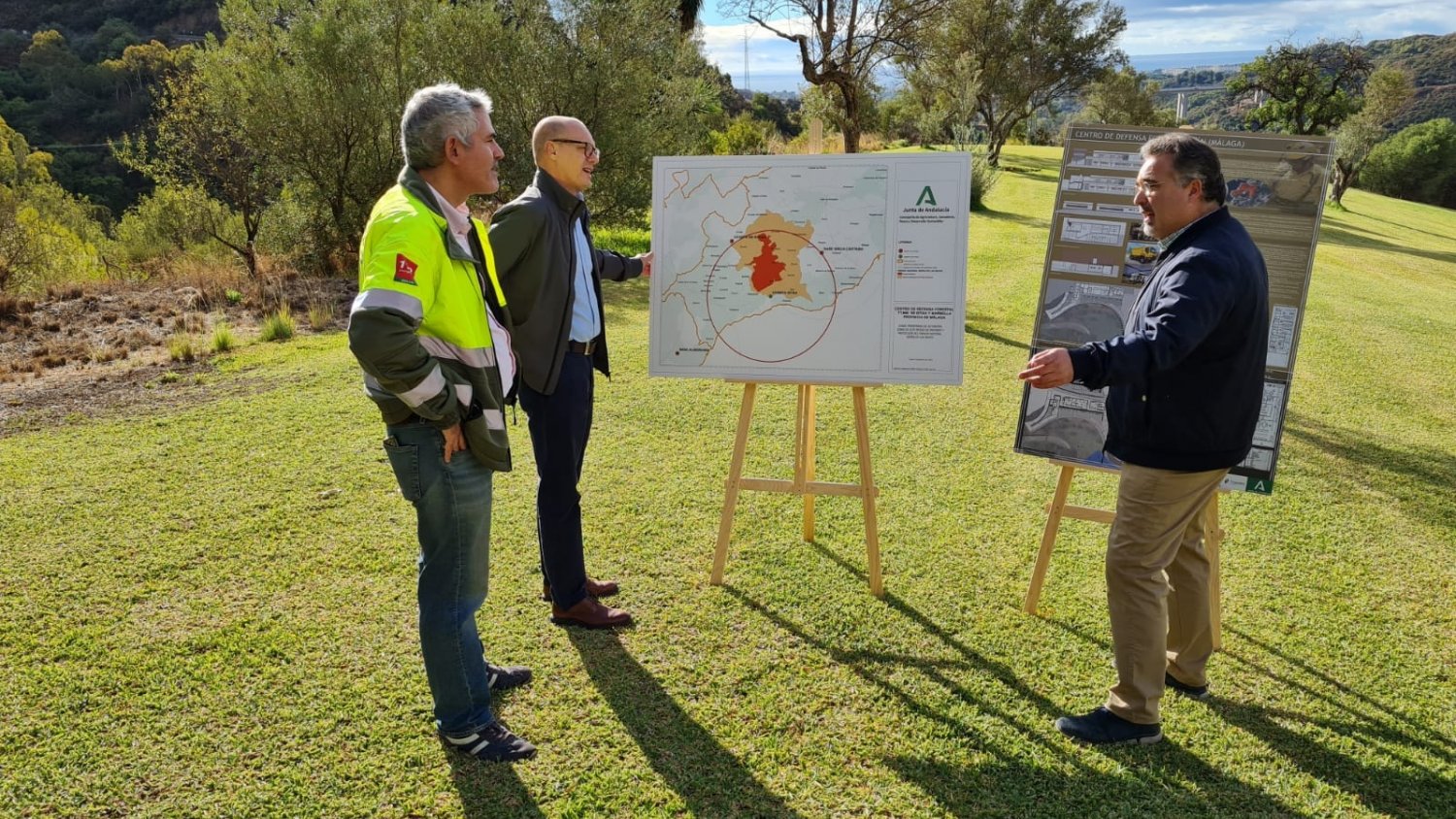 La Junta impulsa el futuro Centro de Defensa Forestal en Istán con 2,5 millones de euros