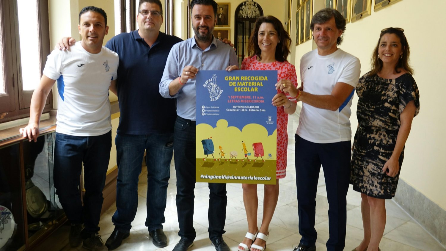 Zapas Solidarias organiza un entreno benéfico para recoger material escolar