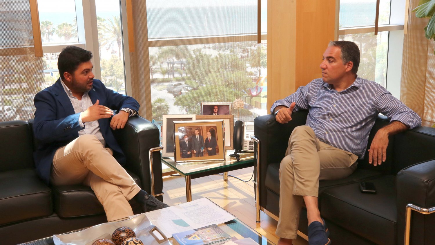 AJE Málaga y Diputación se reúnen para reforzar su colaboración a favor del empresariado malagueño