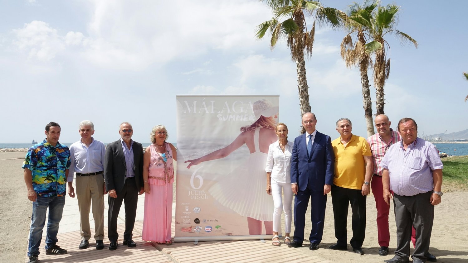 Unicaja Banco respalda la I Pasarela de moda Málaga Summer, que se celebra el viernes en la playa