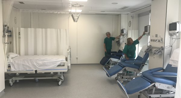 El Hospital Regional reabre la nueva Unidad de Hemodinámica, que funcionará al completo este verano