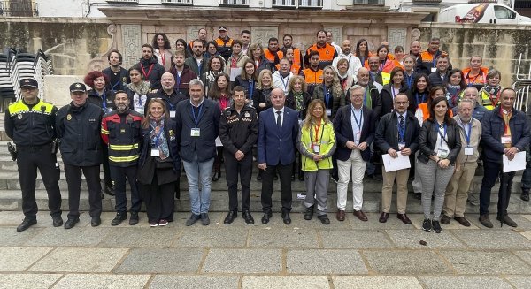 Antequera realiza una práctica para aprender a salvaguardar su patrimonio histórico en caso de catástrofe