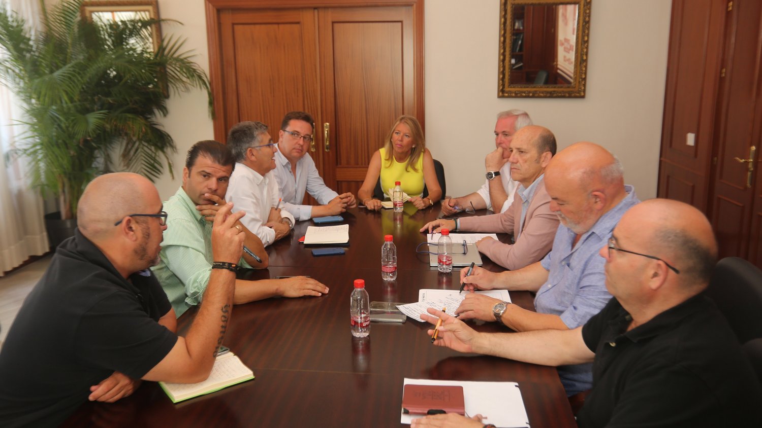 La Comisión de Servicios Operativos se reúne en San Pedro Alcántara para reforzar la coordinación de cara al inicio de la temporada alta