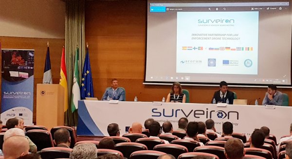 12 ministerios de Interior europeos se reúnen en la UMA en un evento sobre tecnologías para la seguridad de drones