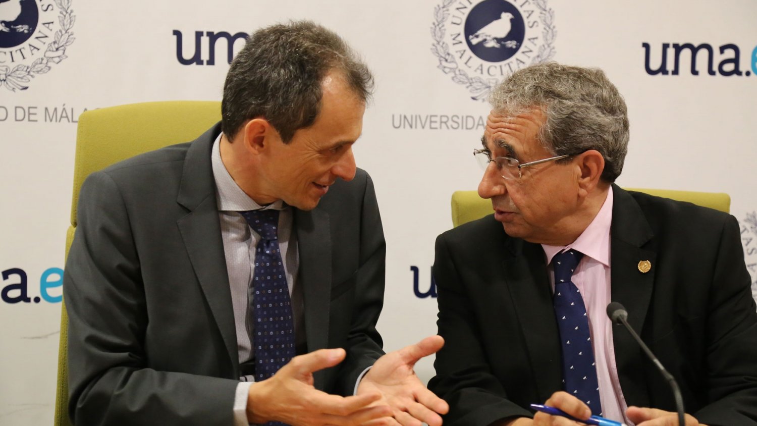 El ministro Pedro Duque visita la UMA y apuesta por el doblaje de inversión en I+D
