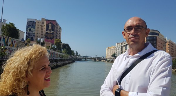 Málaga Para la Gente exige responsabilidades por la 'chapuza' de las obras del Guadalmedina