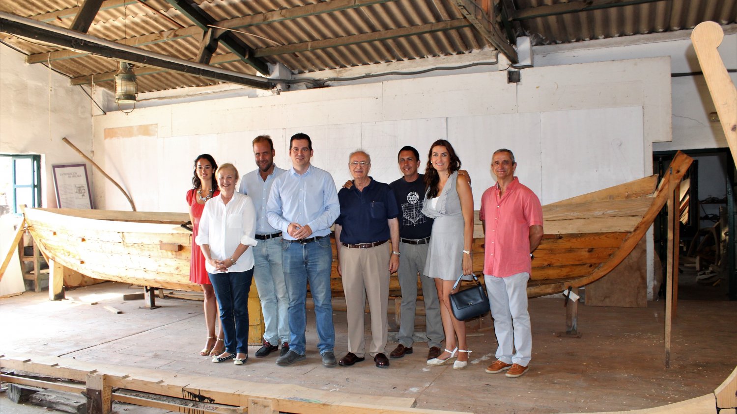 Ciudadanos reivindica apoyo municipal al proyecto de réplica de barco fenicio que construye Astilleros Nereo