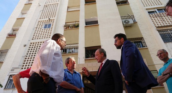 De la Torre reclama la reanudación de las obras de rehabilitación de 720 viviendas de Palma Palmilla