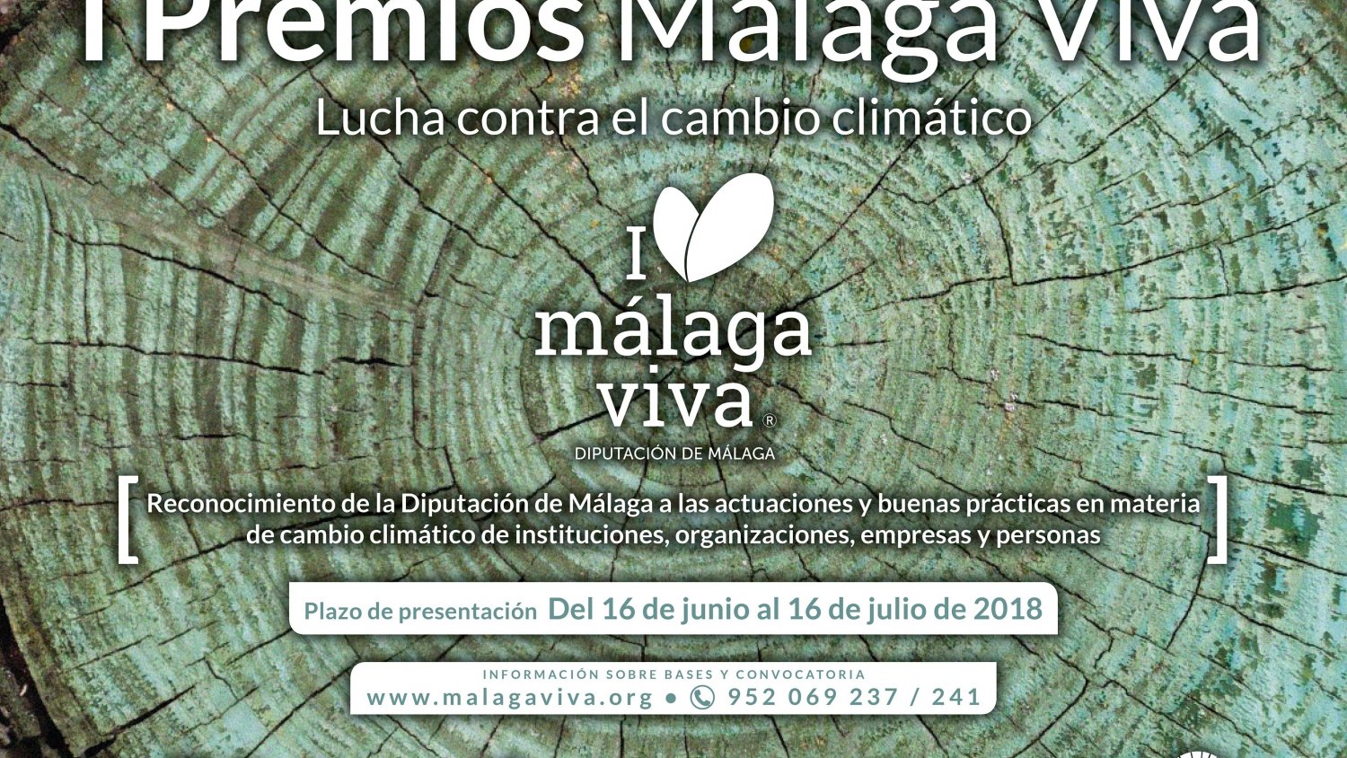 La Diputación convoca los premios 'Málaga Viva' para reconocer buenas prácticas en la lucha contra el cambio climático