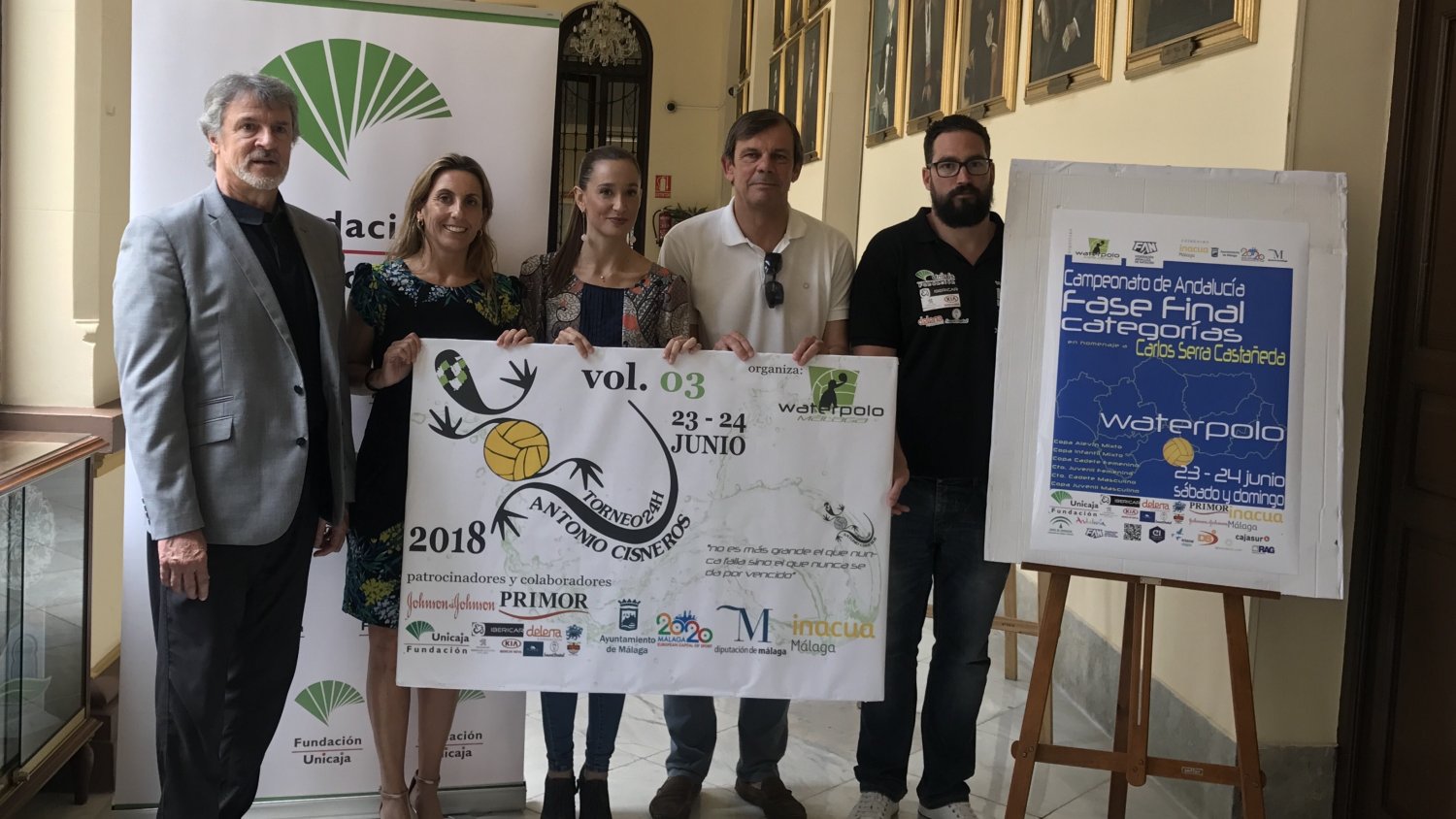Málaga, foco del waterpolo andaluz con las fases finales de siete torneos en Inacua