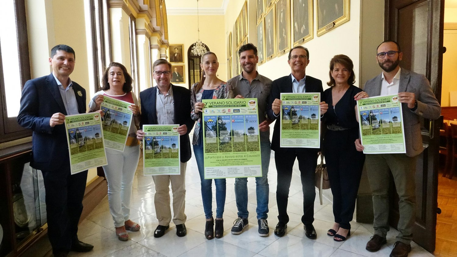 Julio de golf solidario en el Real Guadalhorce Club