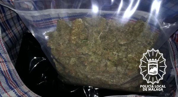 Detienen a un hombre que poseía 123 kilos de marihuana