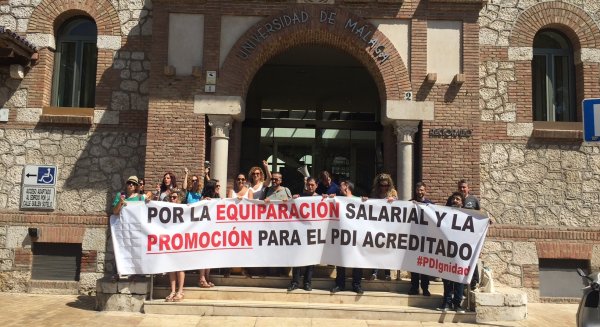 Los profesores interinos de la UMA se reunirán este jueves con la nueva consejera en Sevilla