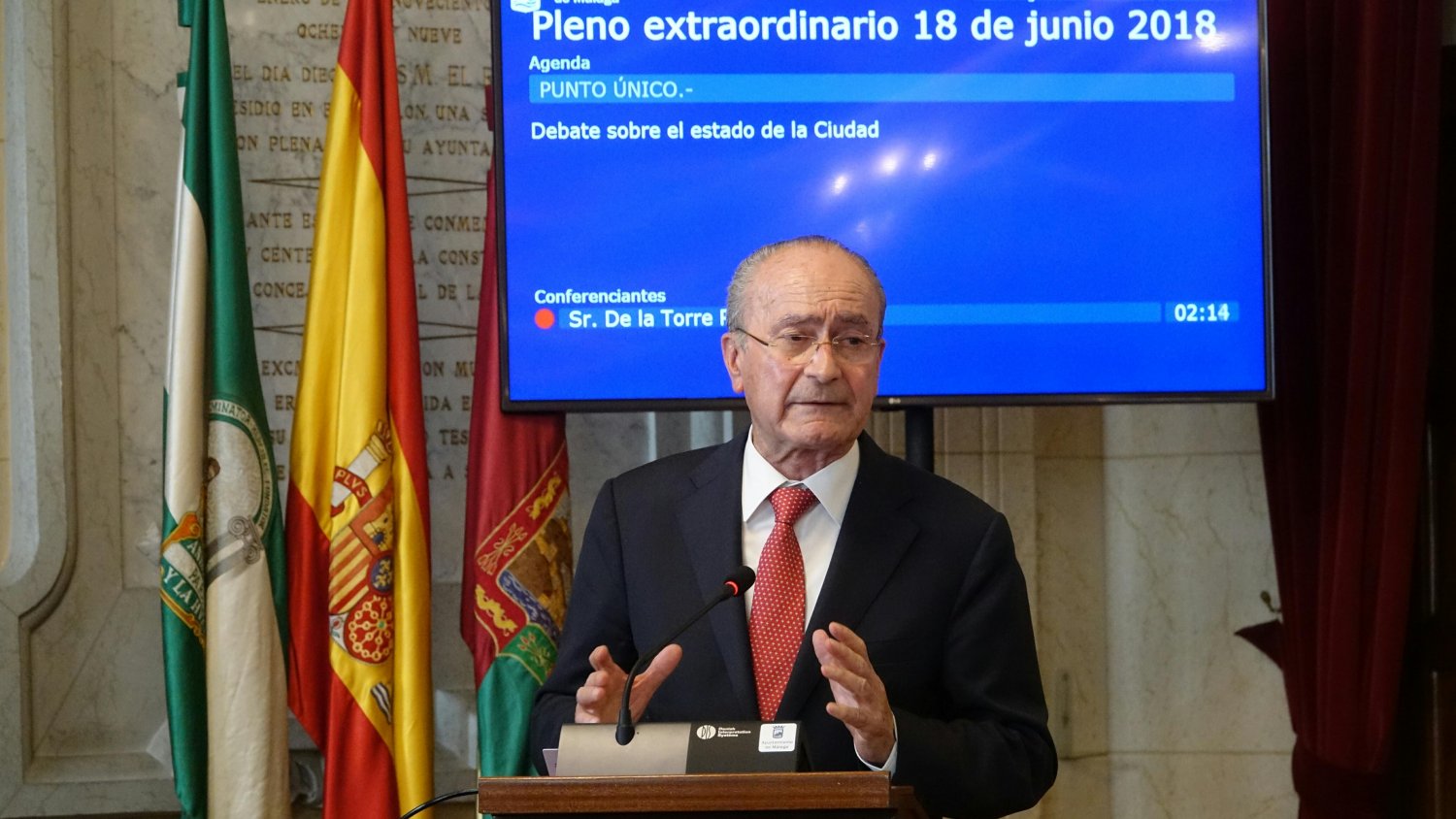 Francisco de la Torre convertirá la empresa Limasa en municipal