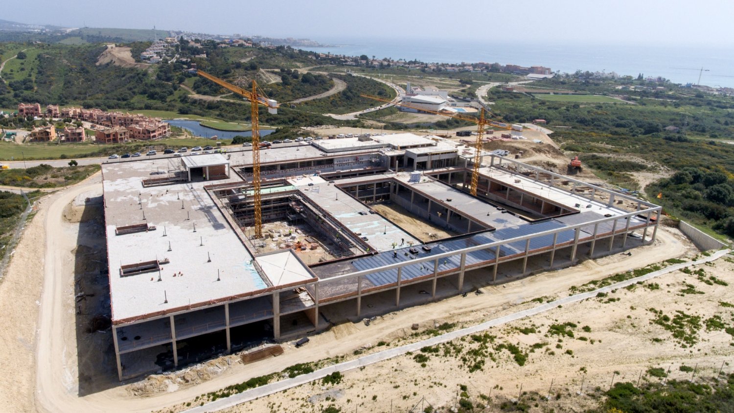 El Ayuntamiento ha pagado ya un tercio del coste de las obras del Hospital de Estepona