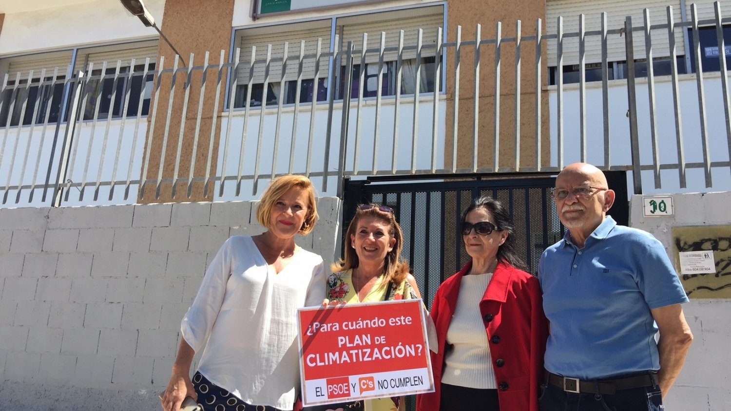 El PP denuncia el silencio de la Junta sobre el plan de climatización en los centros escolares