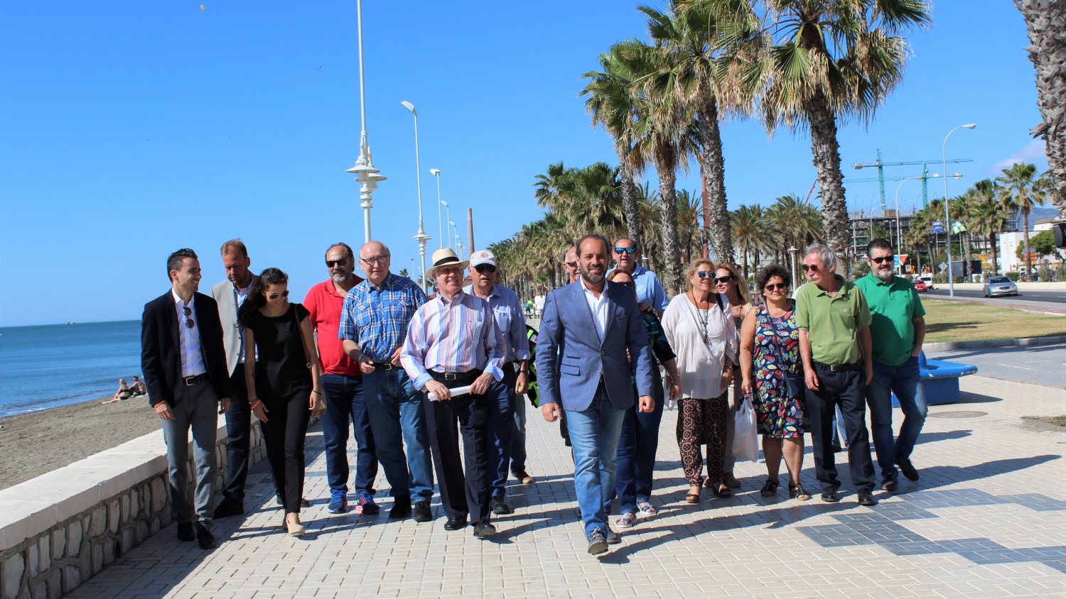 Ciudadanos reclama soluciones para evitar la pérdida de arena en la playa de San Andrés