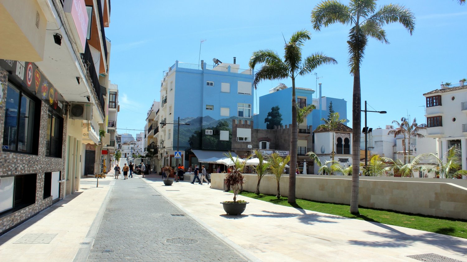 Estepona concluye la remodelación del entorno de la iglesia San José con la obra de calle Zaragoza