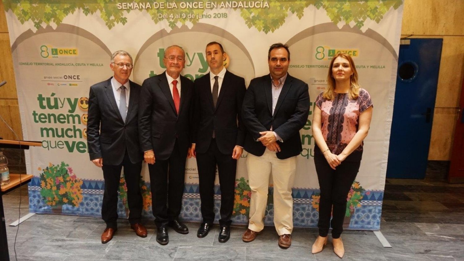 La Semana de la ONCE comparte con los malagueños la experiencia vital de los ciegos
