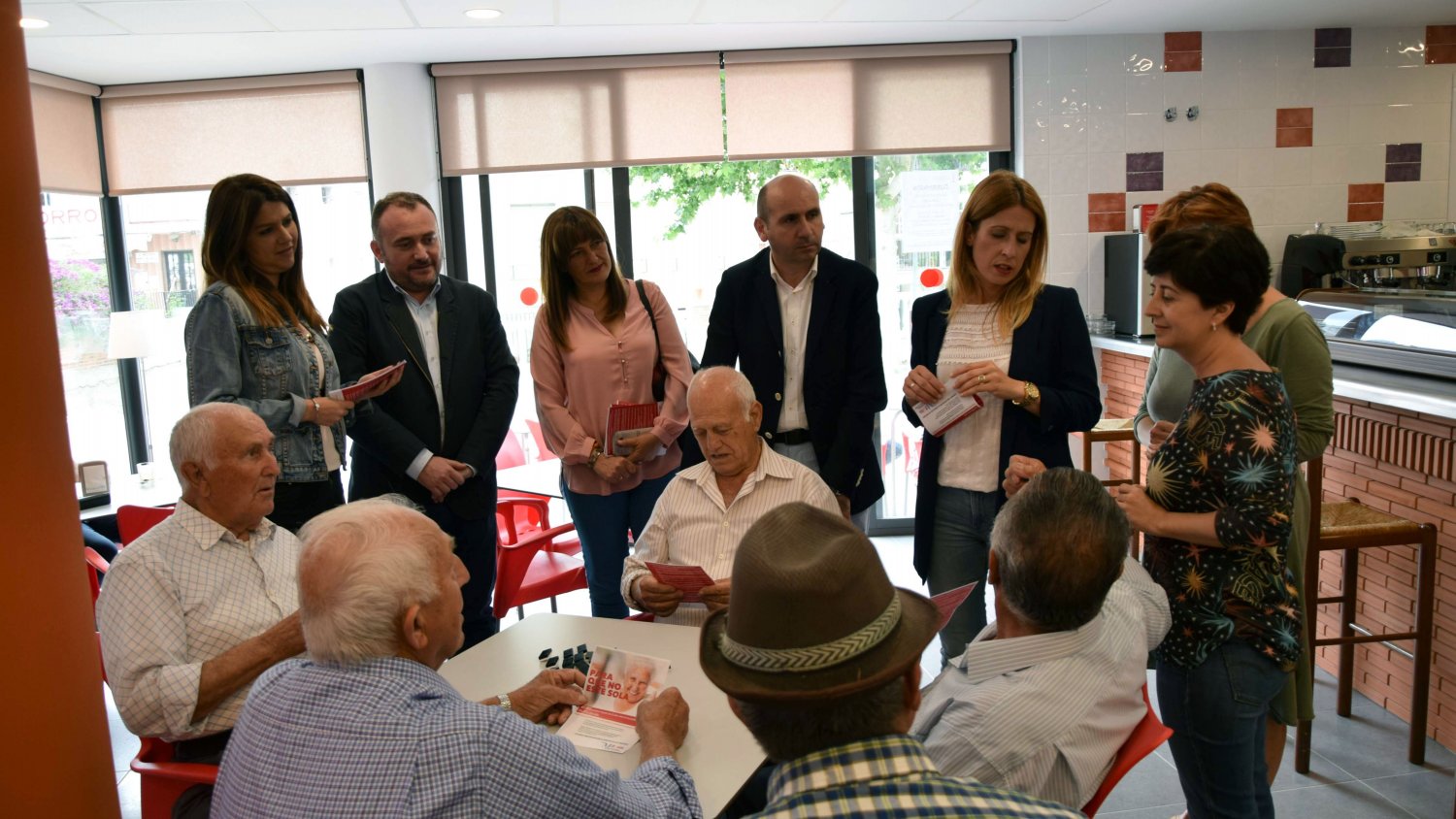 El PSOE propone a la Diputación la creación de una red de centros para mayores en municipios menores de 20.000 habitantes