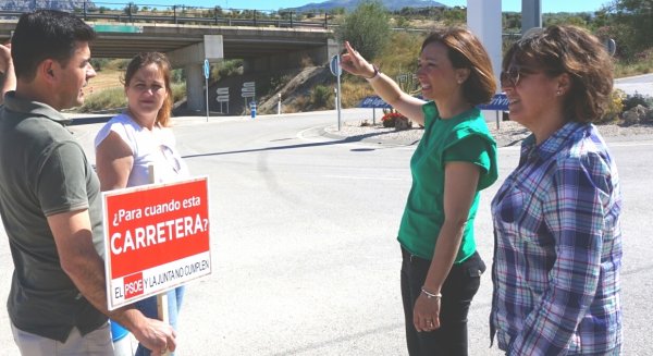 El PP pide con un 'estacazo' que la Junta haga la Carretera del Arco tras 25 años pendiente