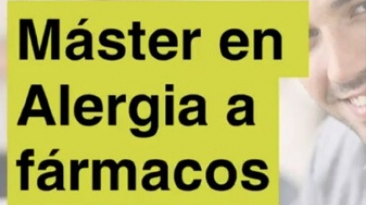 La UNIA y el Colegio de Médicos de Málaga anuncian la nueva edición del Máster en Alergia a fármacos