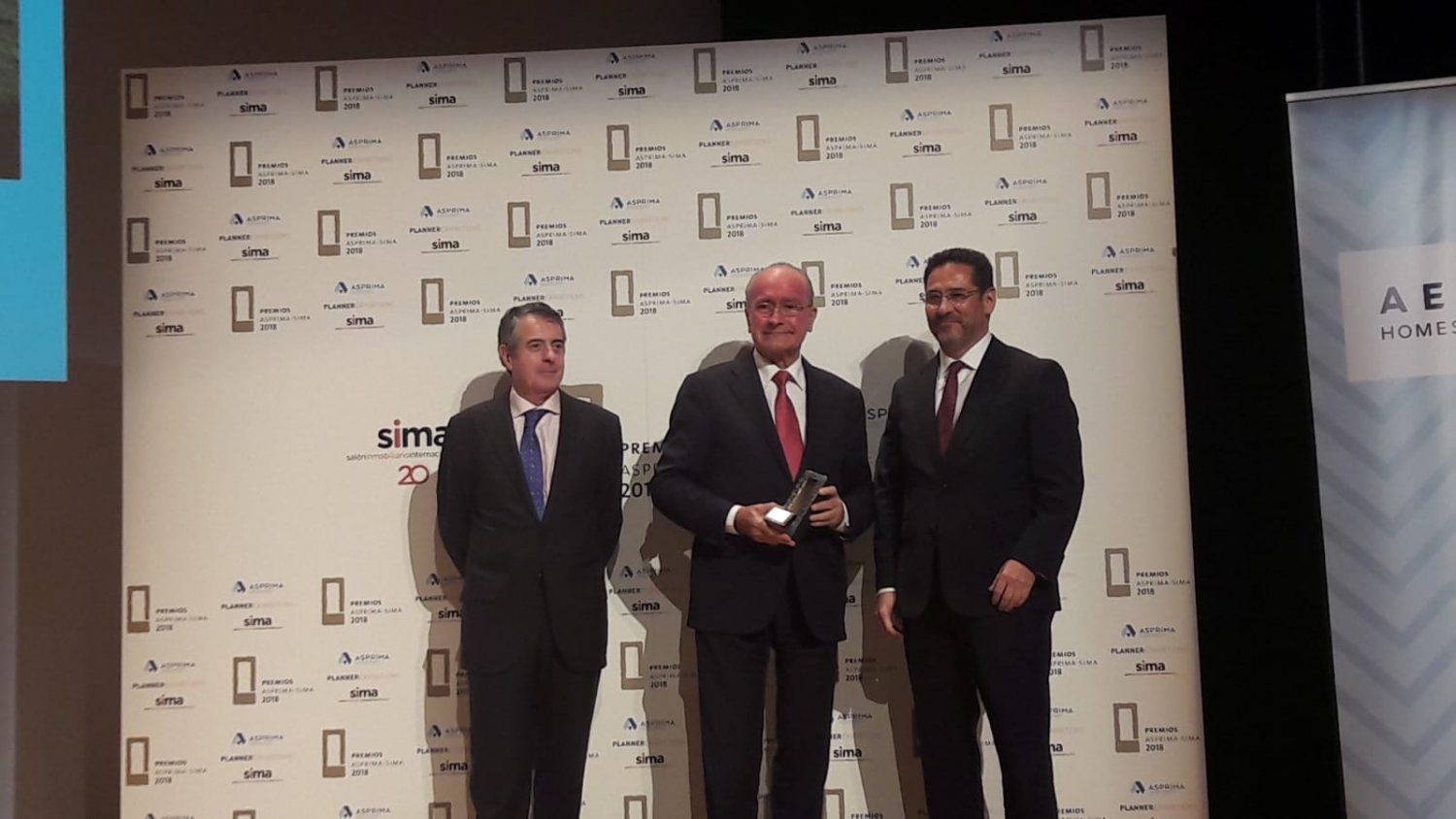 Málaga recibe el premio internacional a la 'Mejor Iniciativa en Regeneración Urbana'
