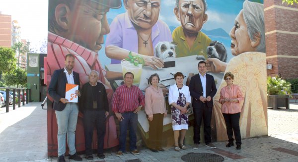 Ciudadanos pide un plan municipal para combatir la soledad de las personas mayores en Málaga