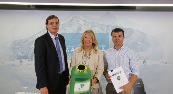 Marbella liderará el ranking de ciudades españolas de más de 100.000 habitantes en número de contenedores de vidrio por habitante