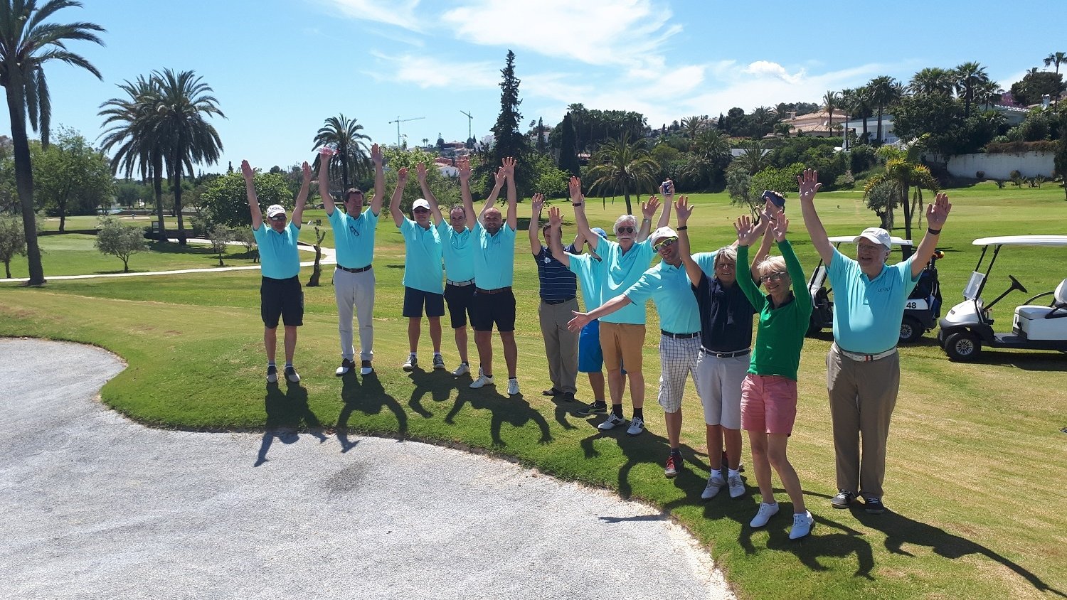 La Costa del Sol muestra a importantes empresas francesas el potencial de su segmento de golf