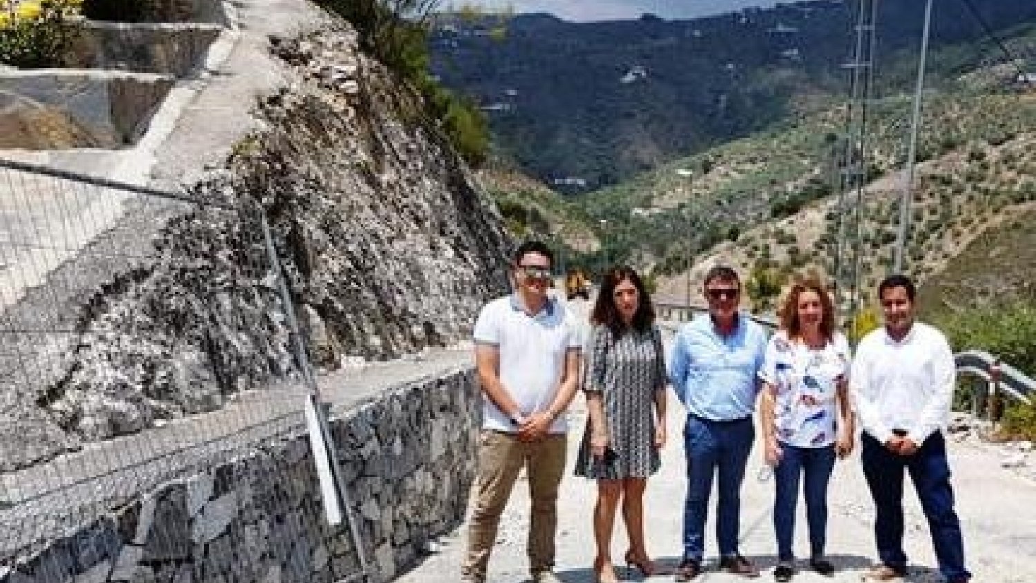 La Diputación invierte 150.000 euros en mejorar el abastecimiento de agua a Arenas, Canillas de Albaida y Sayalonga