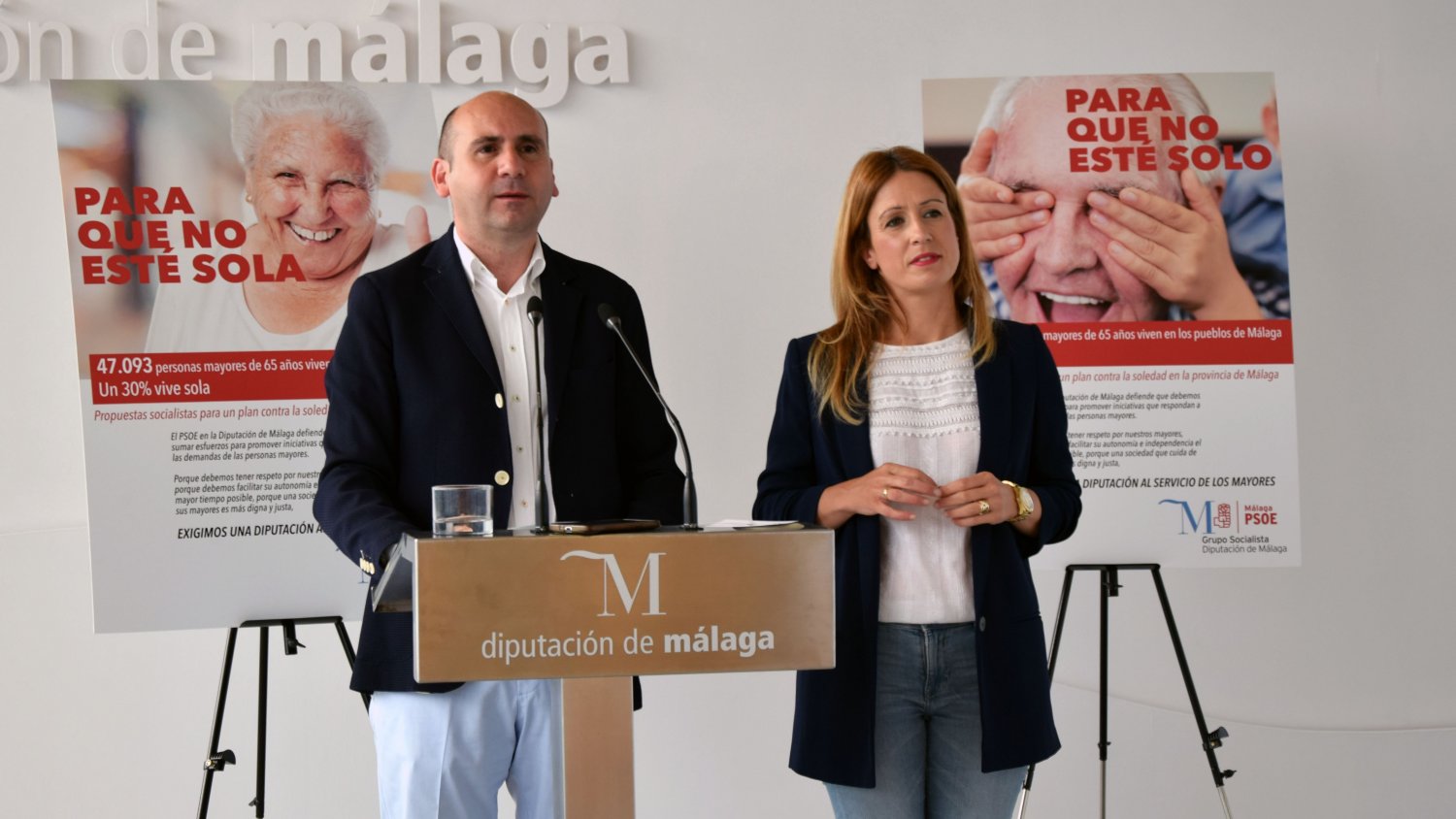 El PSOE reclama en una campaña una Diputación 