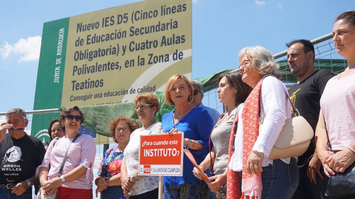 El PP acusa a la Junta de dar un 'estacazo' a las necesidades educativas de Teatinos