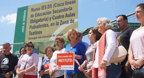 El PP acusa a la Junta de dar un 'estacazo' a las necesidades educativas de Teatinos