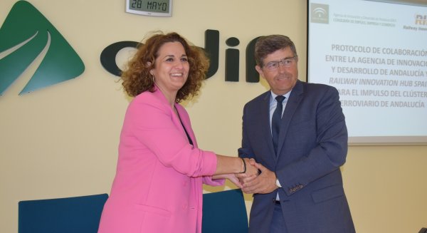 La Junta impulsa el clúster ferroviario con sede en el Parque Tecnológico de Málaga